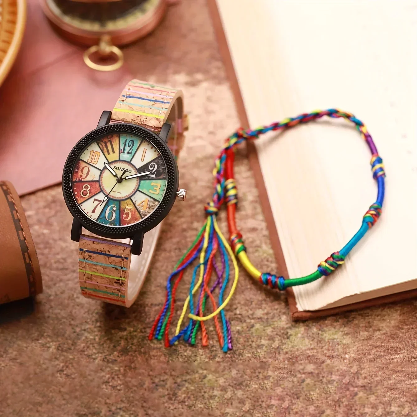 Ethnic Modern Fashion - Ethnic Style Ladies Quartz Watch Colorful