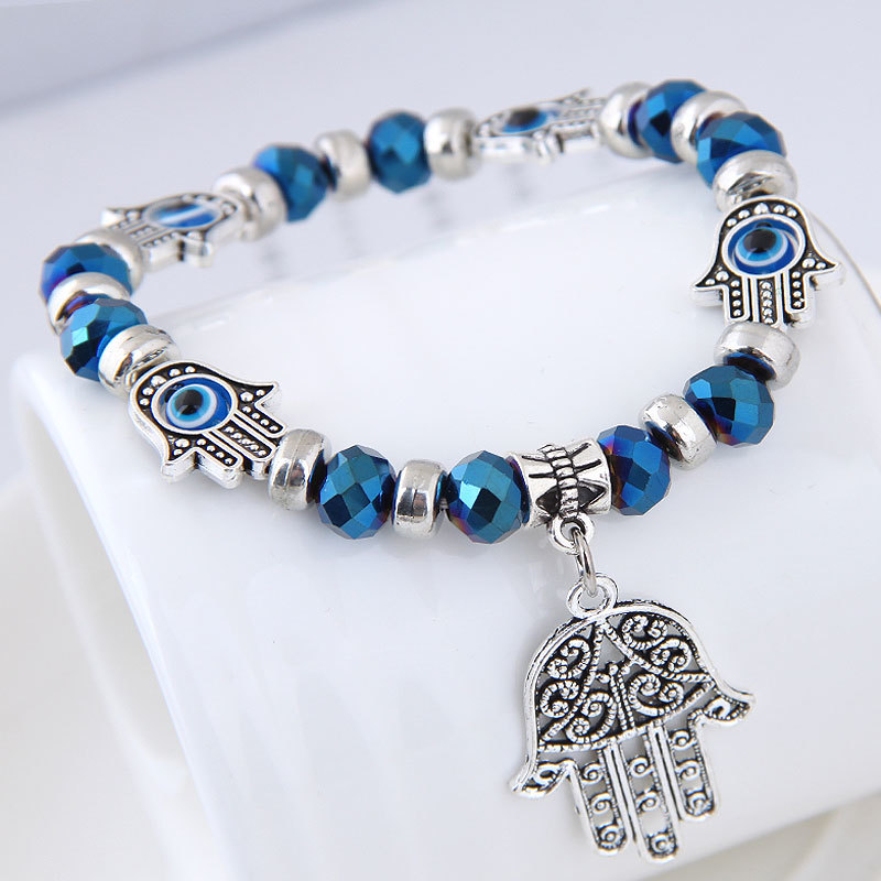 Ethnic Hand Palm Evil Eye Char - Ethnic Fashion Design 评论和价格
